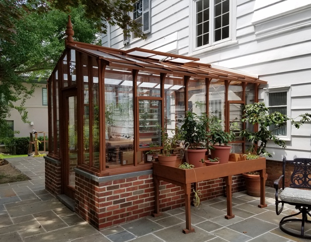 Garden Deluxe Greenhouse Gallery Si Built Greenhouses Patio Garden Deluxe Greenhouse