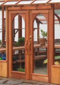 Nantucket greenhouse double doors Nantucket greenhouse double doors