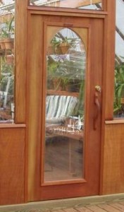 Tudor style Arched glass door Tudor style Arched glass door